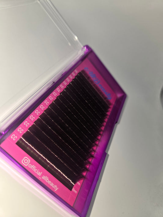 Mixed Cashmere Black Brown Volume Lash Trays