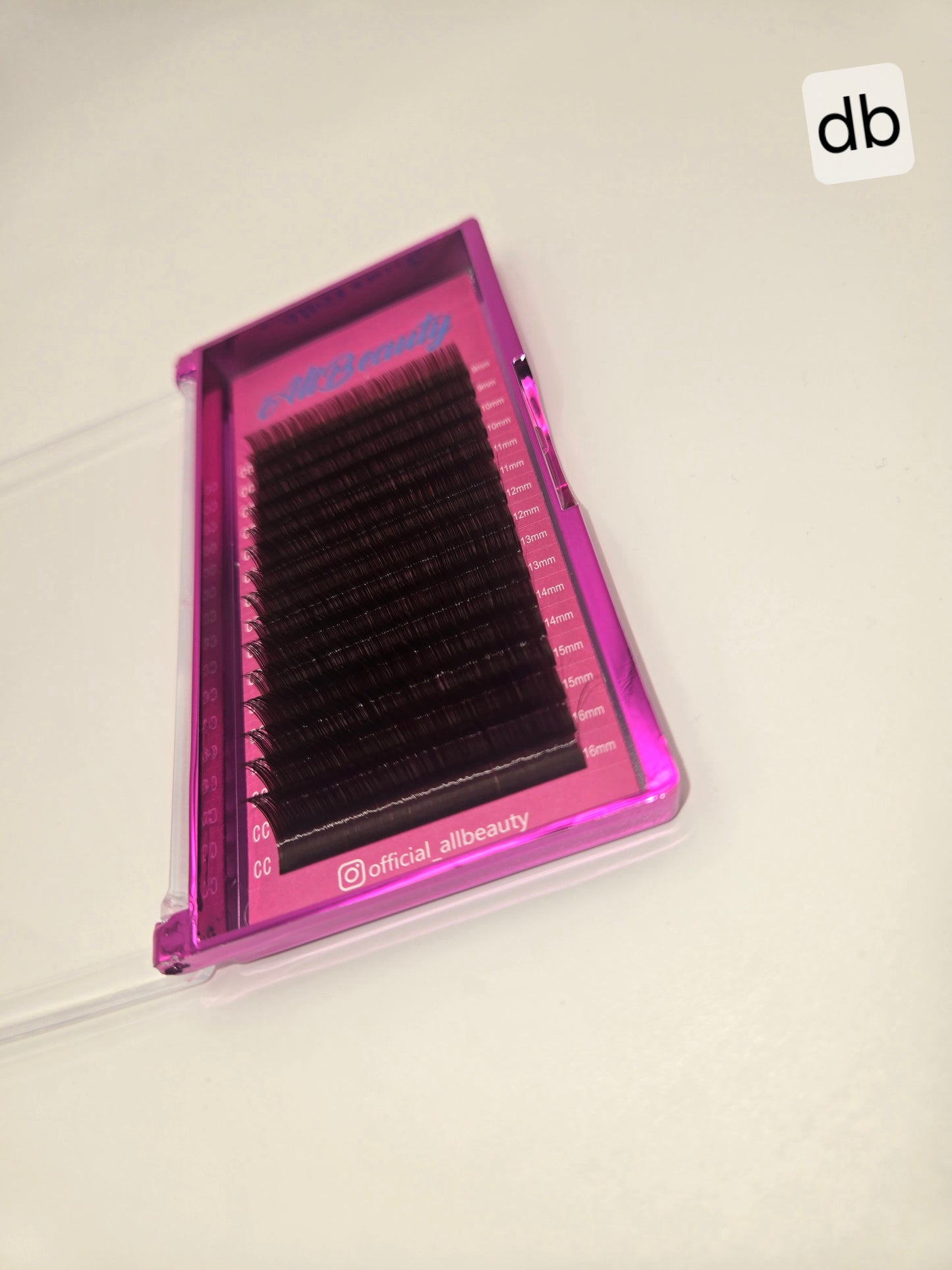 Mixed Cashmere Brown Volume Lash Tray