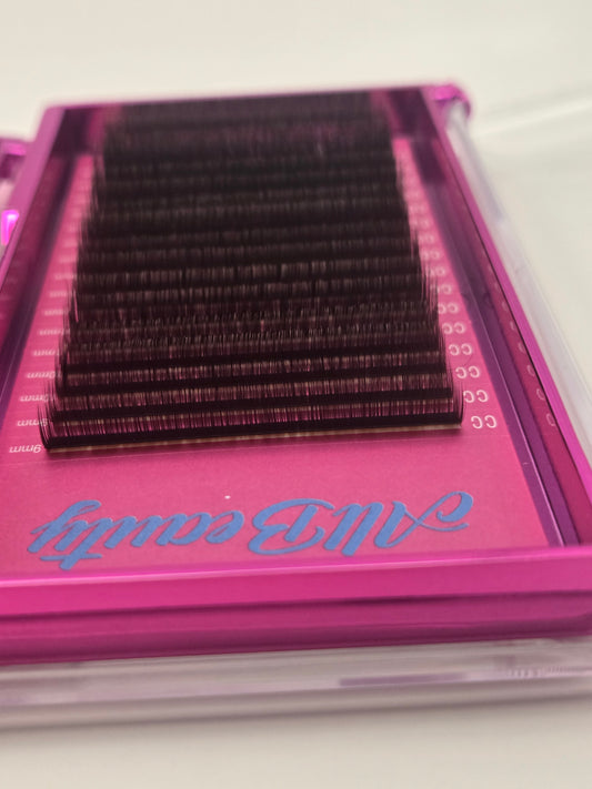 Mixed Cashmere Brown Volume Lash Tray