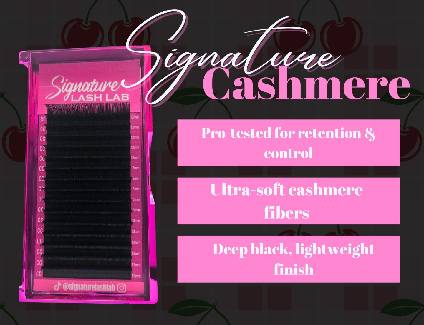 Cashmere Volume Lash Tray: B curl